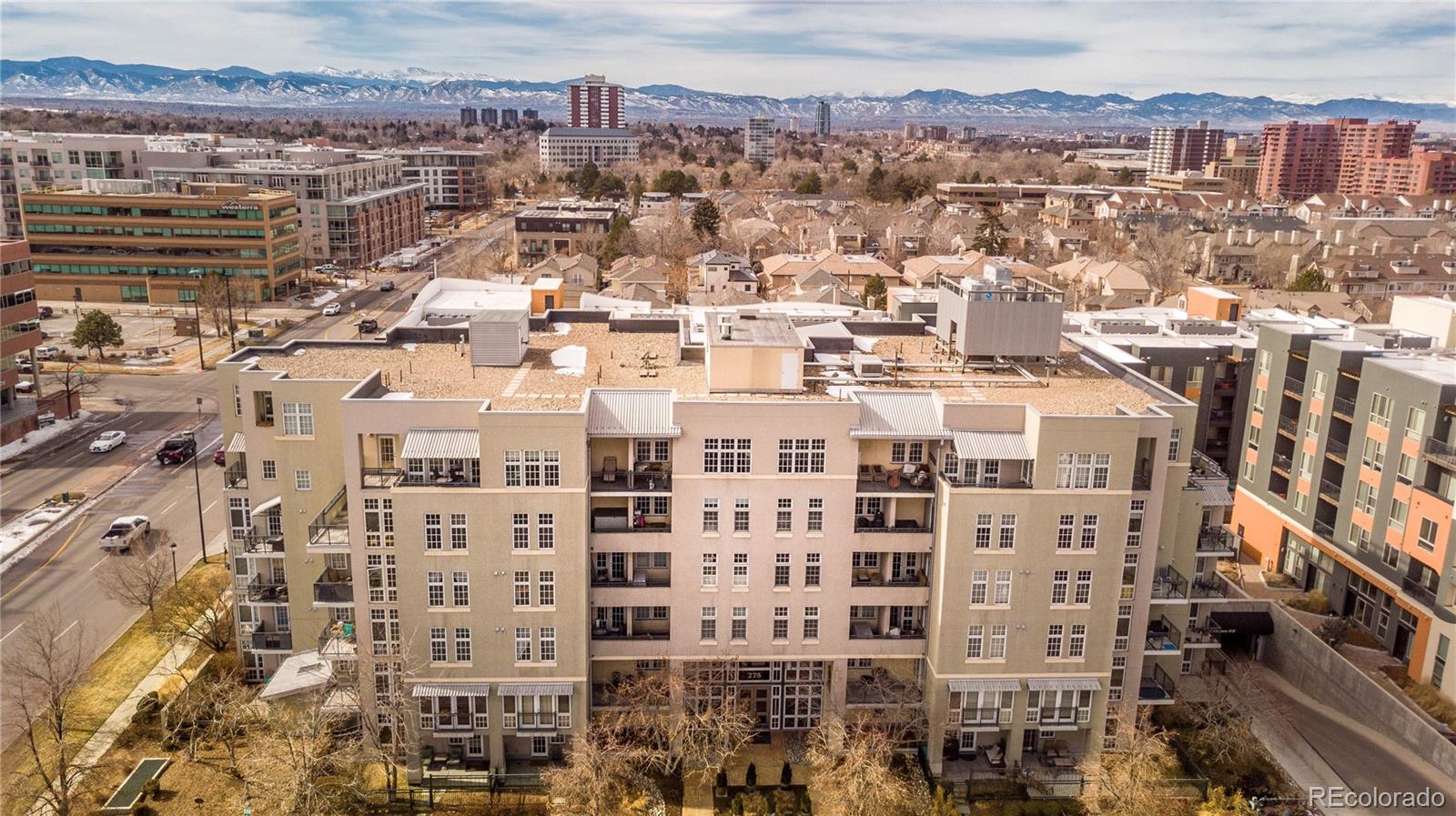 275 South Harrison Street, Unit 602 Denver, CO 80209 - Photo 27 of 33 a view of a city with buildings