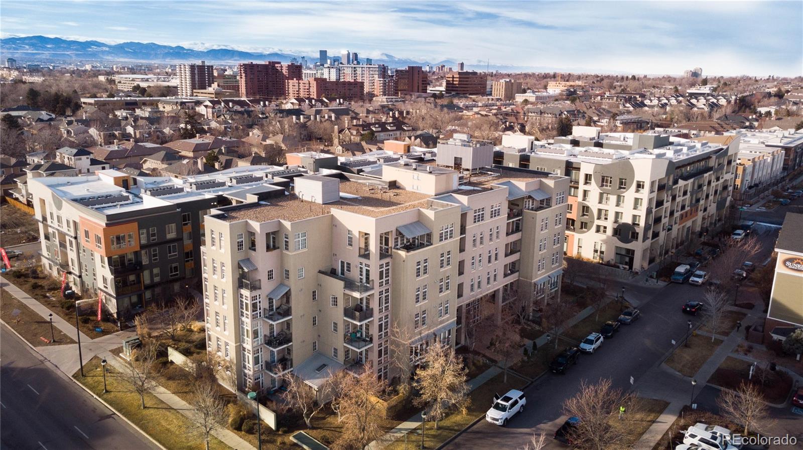 275 South Harrison Street, Unit 602 Denver, CO 80209 - Photo 30 of 33 a city view with tall buildings