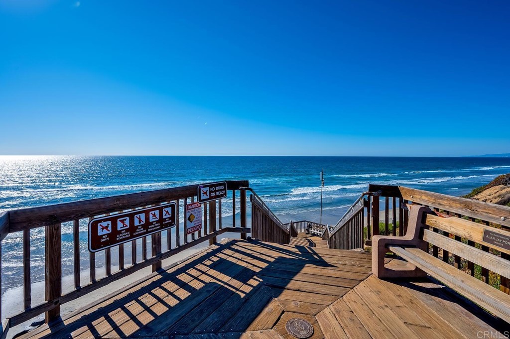 533 Anchorage Avenue Carlsbad, CA 92011 - Photo 53 of 58 a view of a balcony with wooden floor and city view