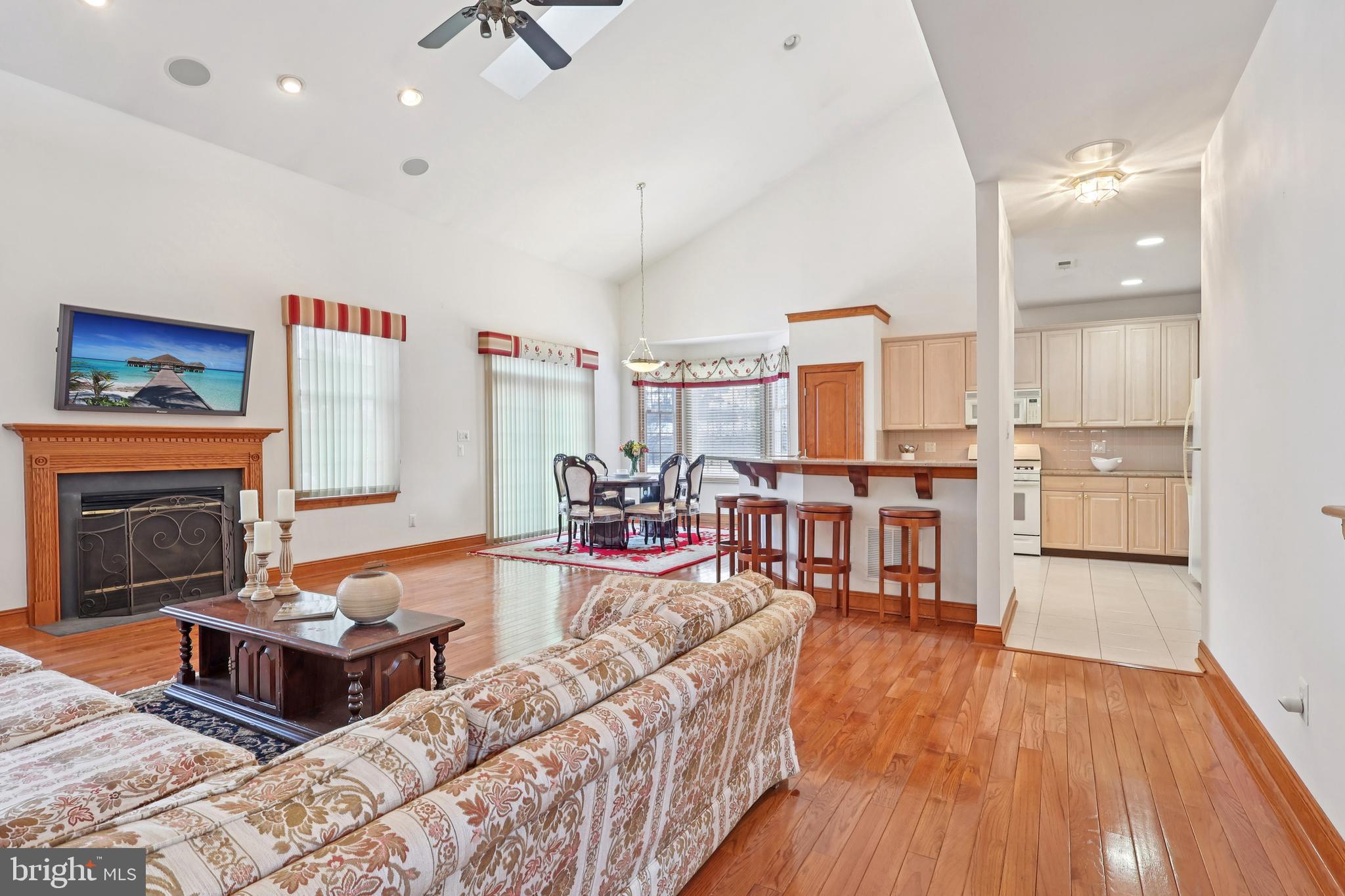 2 Kyle Court Mount Laurel, NJ 08054 - Photo 16 of 42 a living room with furniture and a fireplace