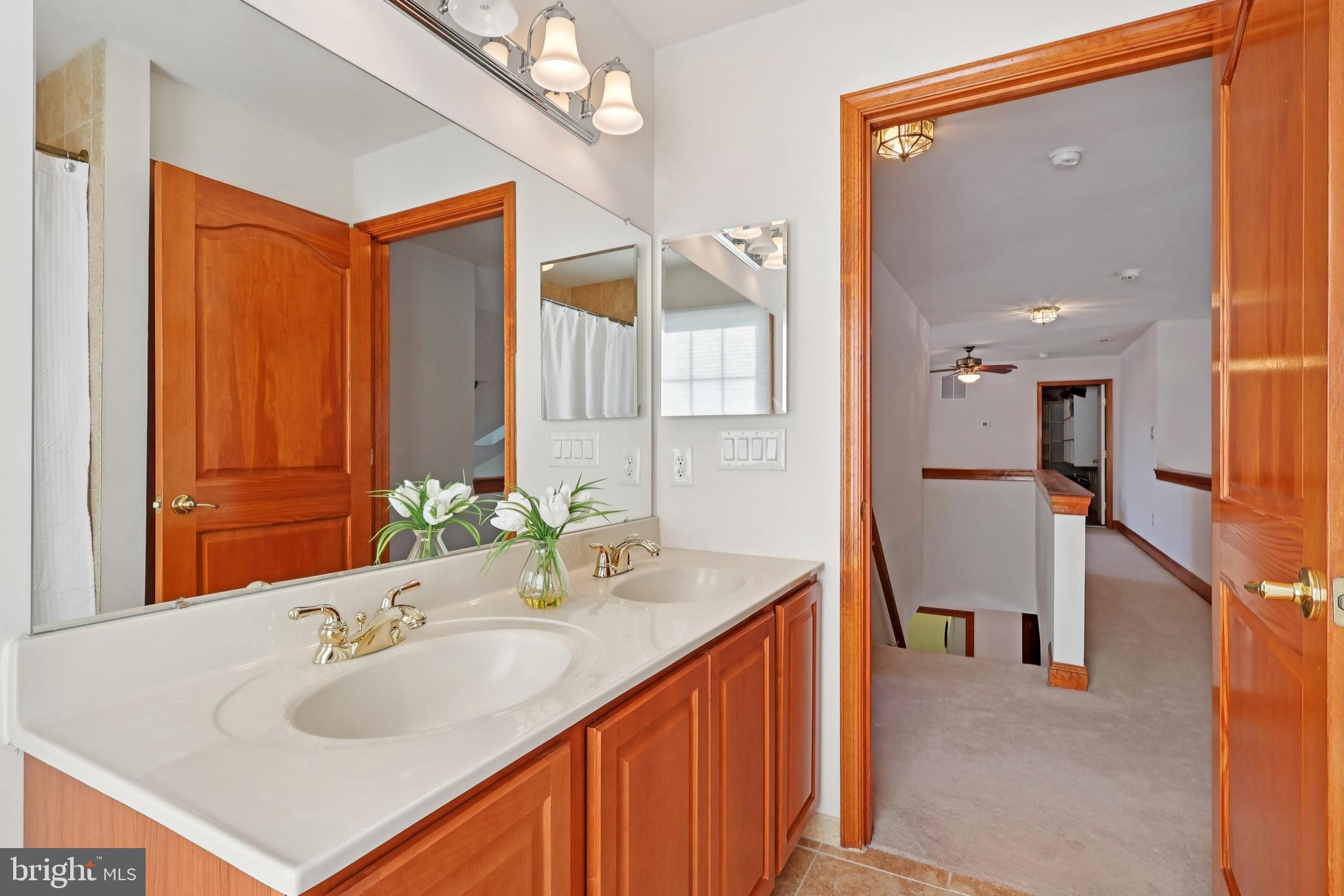 2 Kyle Court Mount Laurel, NJ 08054 - Photo 20 of 42 a en suite bathroom with a sink and a mirror