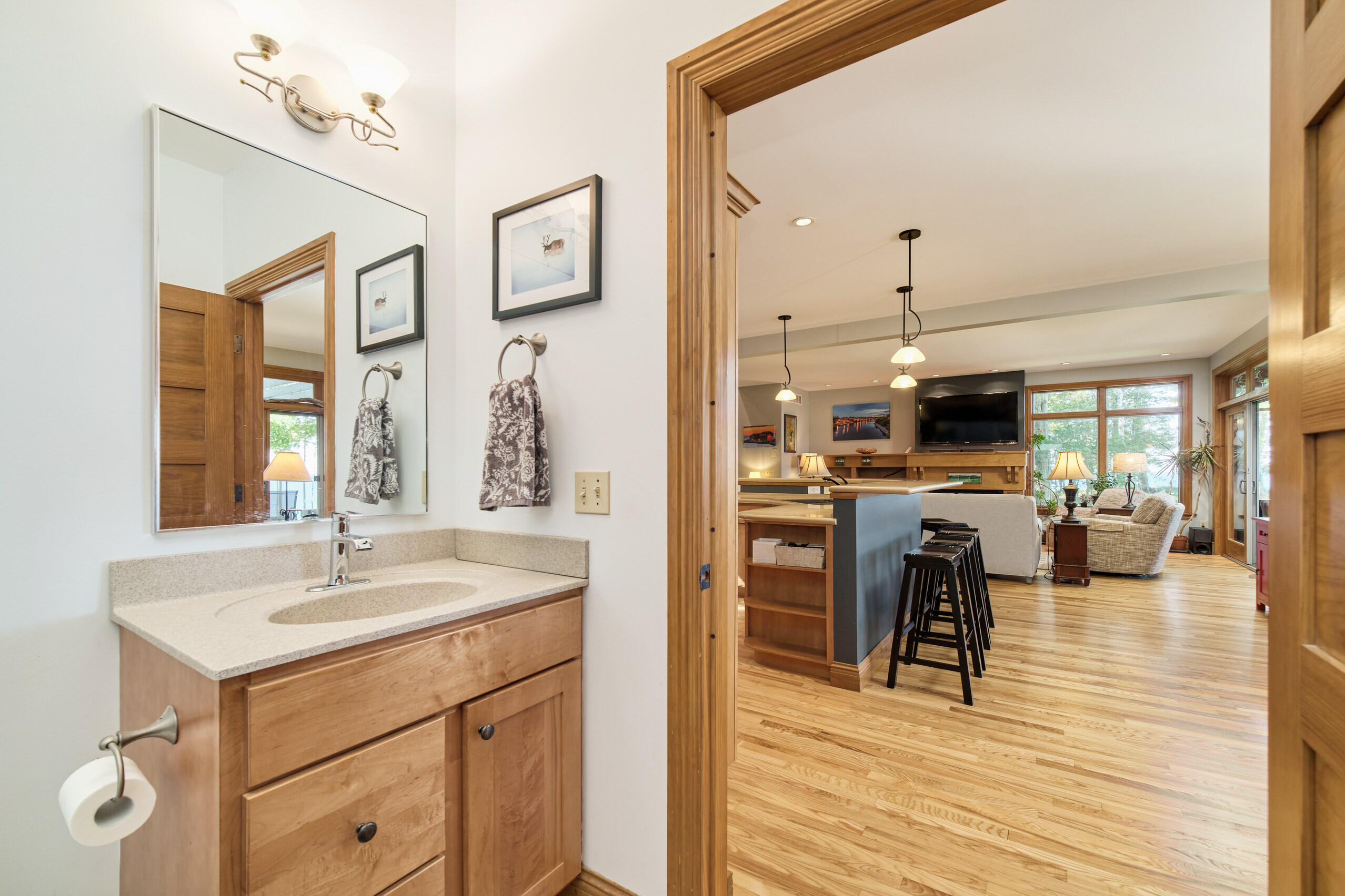4582 West Fox Farm Road Manistee, MI 49660 - Photo 33 of 80 Half bath main floor