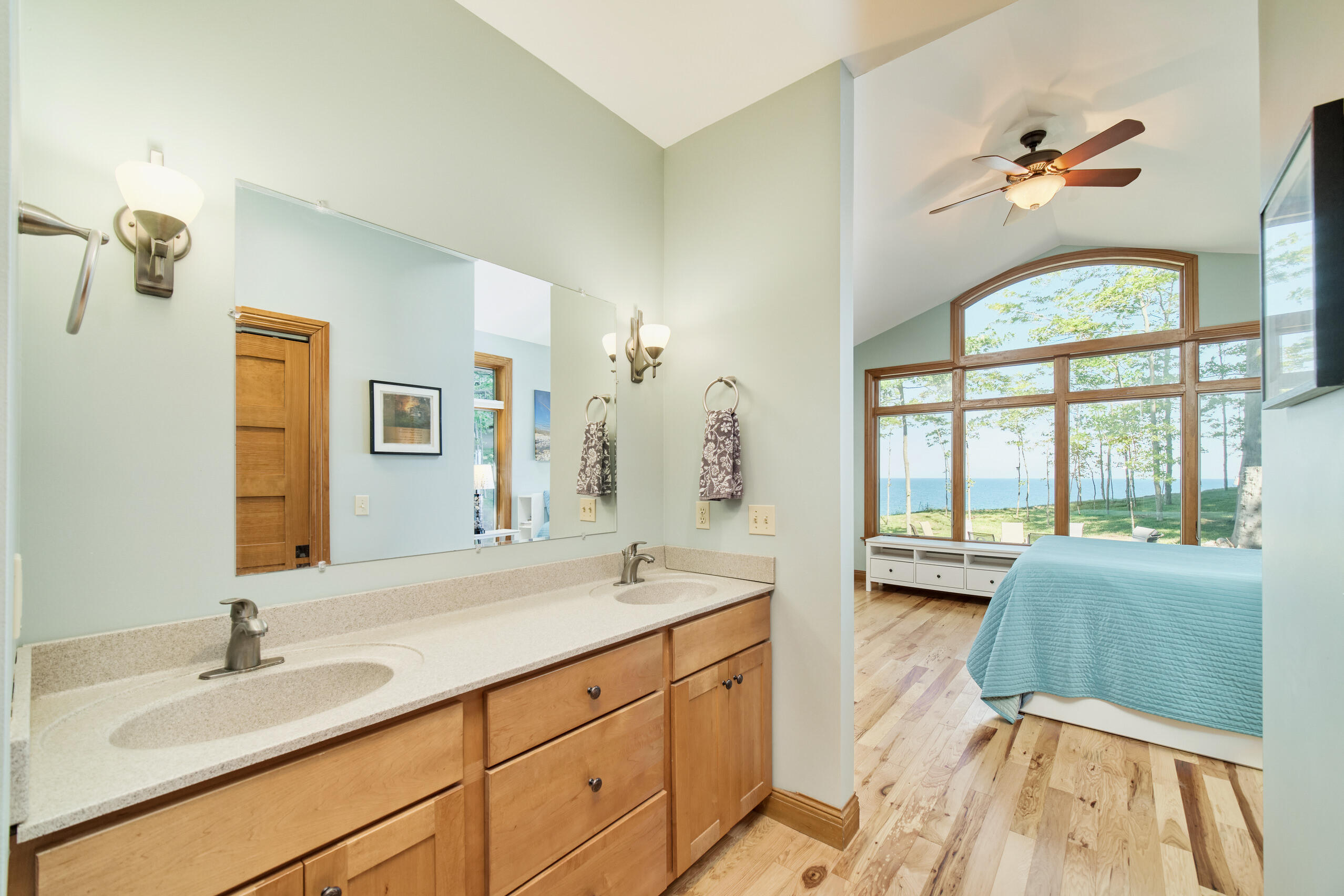4582 West Fox Farm Road Manistee, MI 49660 - Photo 41 of 80 Double sinks with abundant storage