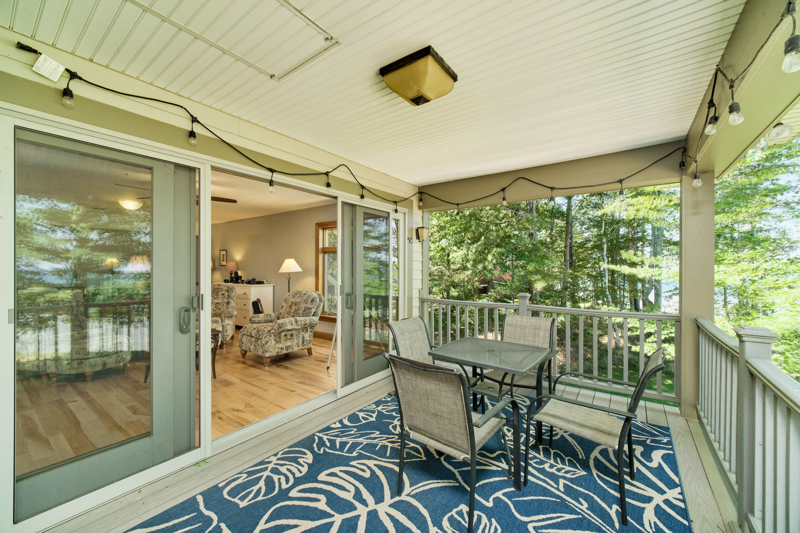 4582 West Fox Farm Road Manistee, MI 49660 - Photo 45 of 80 Upstairs covered porch