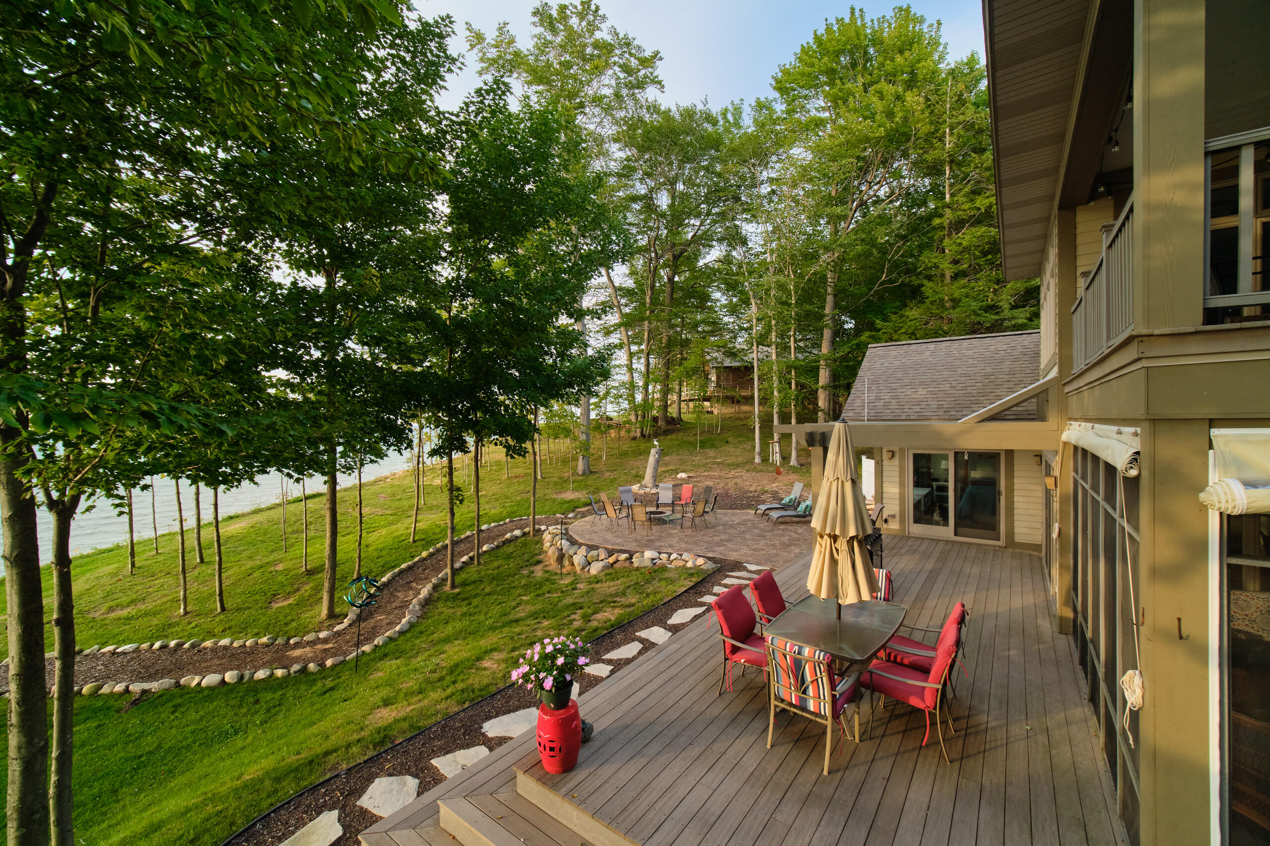 4582 West Fox Farm Road Manistee, MI 49660 - Photo 5 of 80 Extensive composite decking