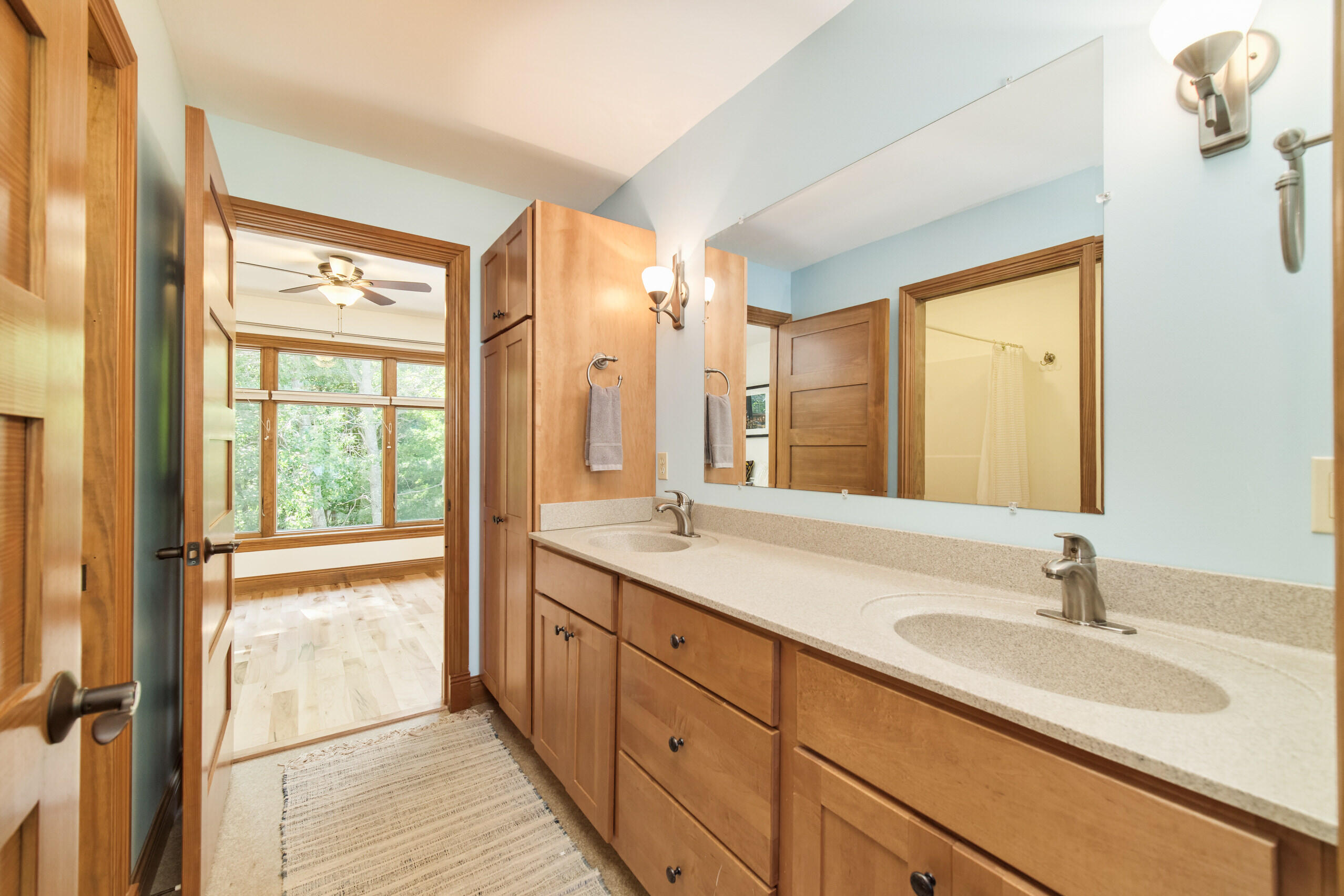 4582 West Fox Farm Road Manistee, MI 49660 - Photo 51 of 80 Jack and Jill bath upstairs