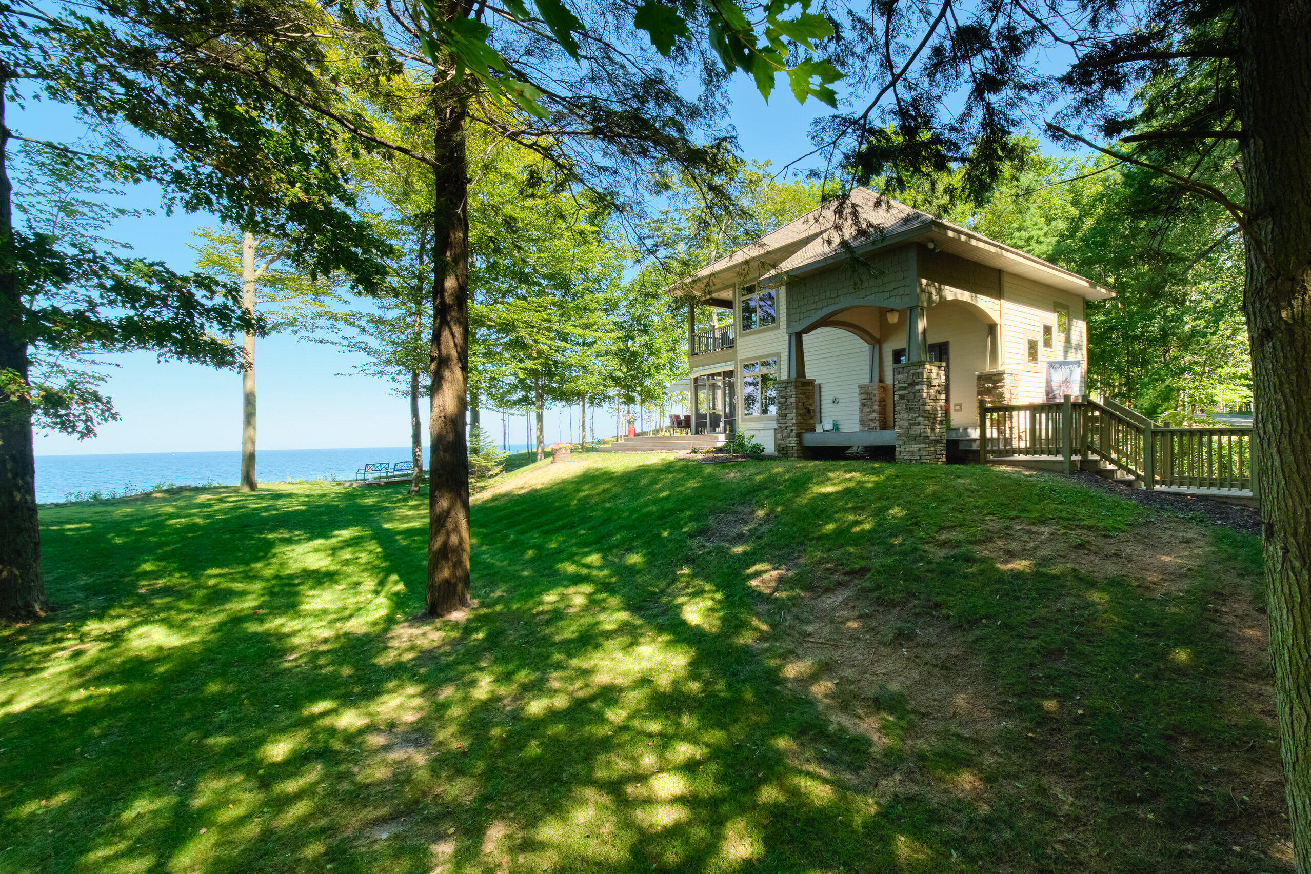 4582 West Fox Farm Road Manistee, MI 49660 - Photo 62 of 80 190 ft frontage provides huge side yard