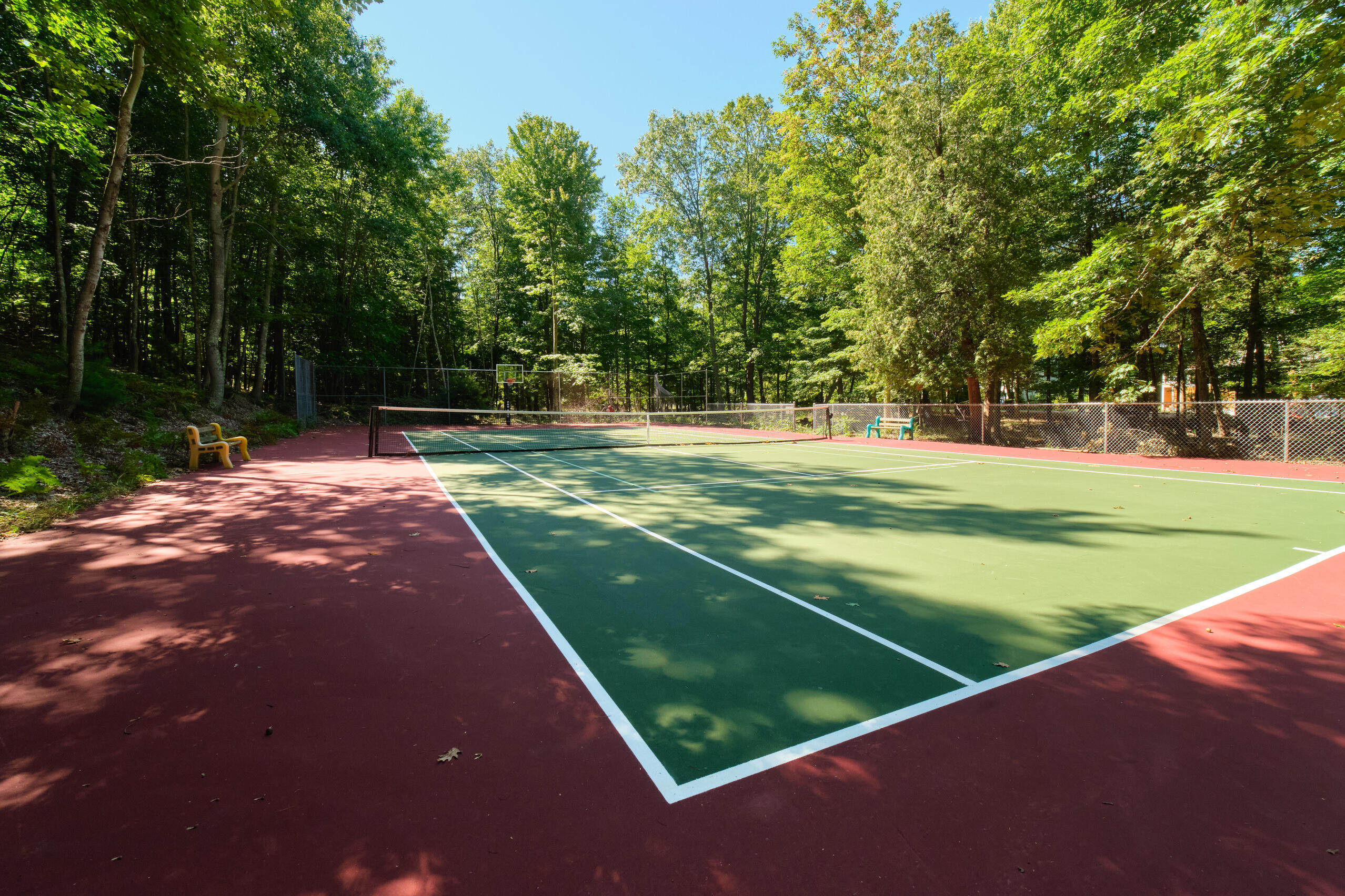 4582 West Fox Farm Road Manistee, MI 49660 - Photo 78 of 80 Tennis/pickleball court