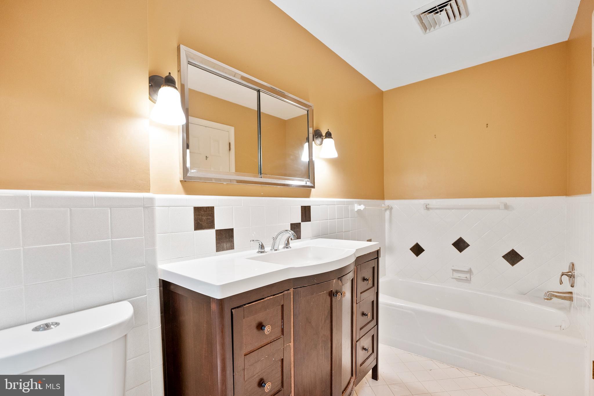 55 Millstone Road Randallstown, MD 21133 - Photo 18 of 30 En Suite in Primary Bedroom