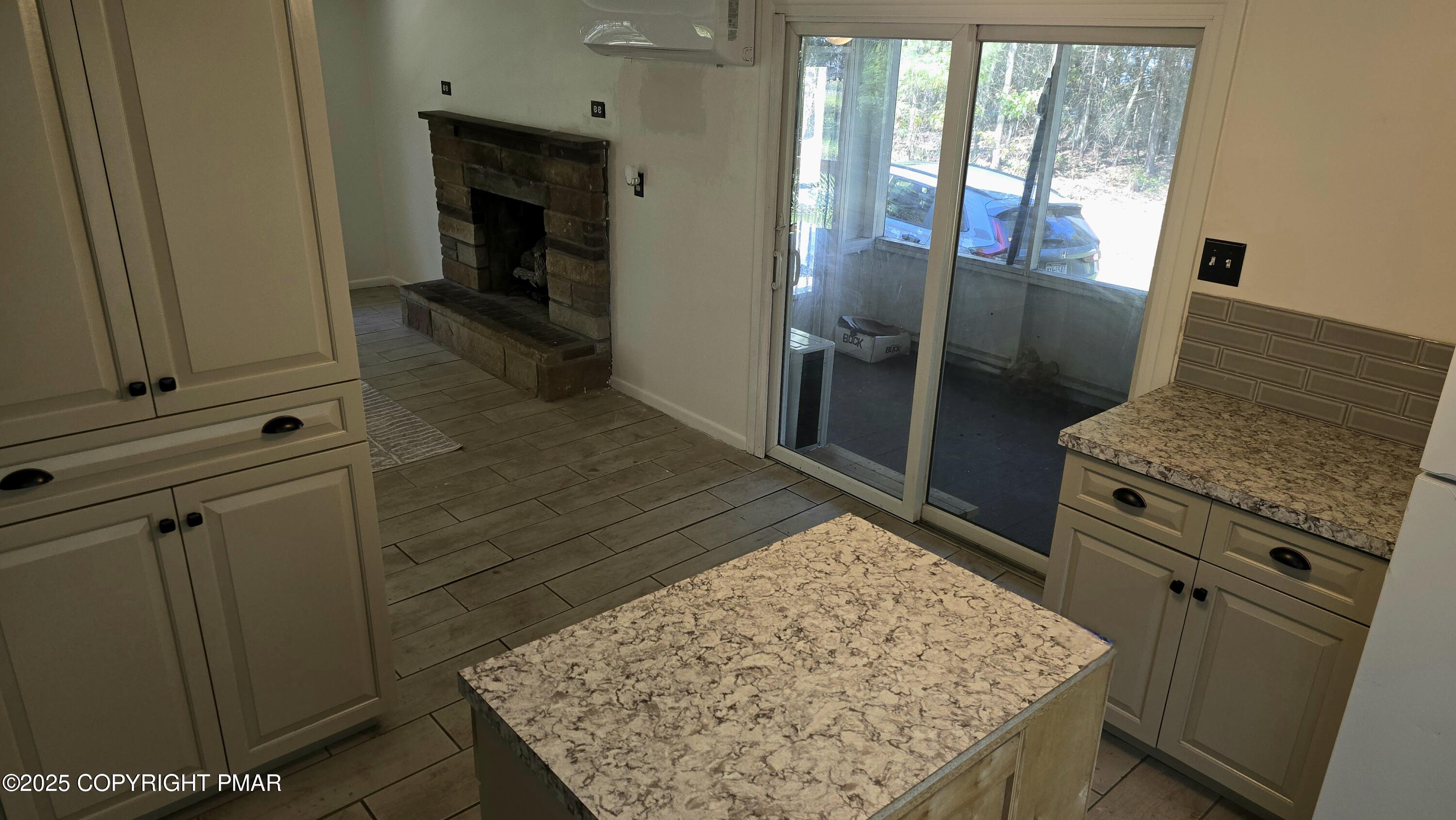 5550 Springhouse Lane Kunkletown, PA 18058 - Photo 14 of 41 a view of a kitchen counter space and wooden floor