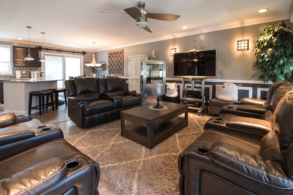 152 Carter Street Fall River, MA 02721 - Photo 2 of 30 a living room with furniture and a flat screen tv