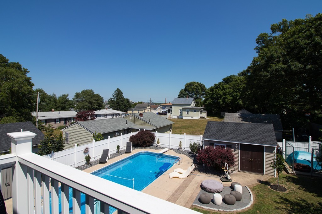 152 Carter Street Fall River, MA 02721 - Photo 30 of 30 a balcony with furniture and a potted plant