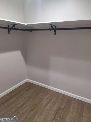 a view of a room with shelf