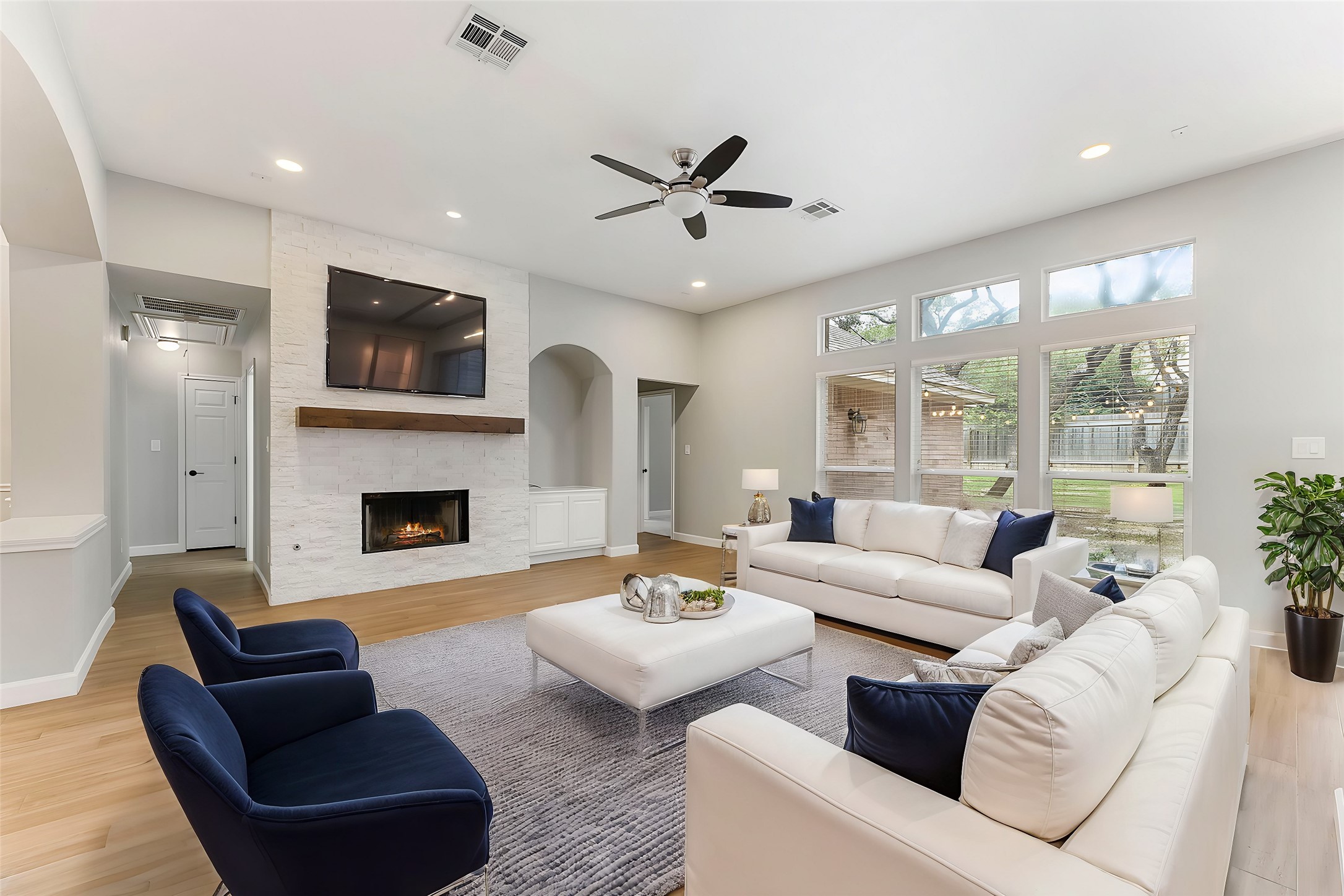 Living room Staged