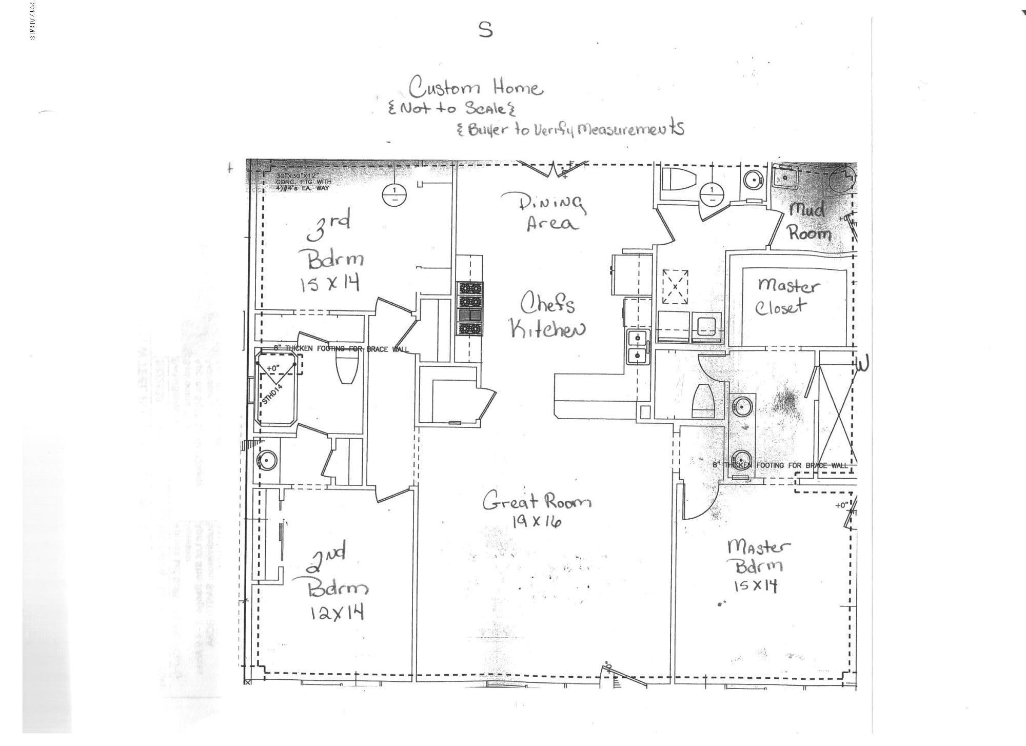 35035 West Teel Road Stanfield, AZ 85172 - Photo 58 of 58 Teel - Main House Floorplan 001