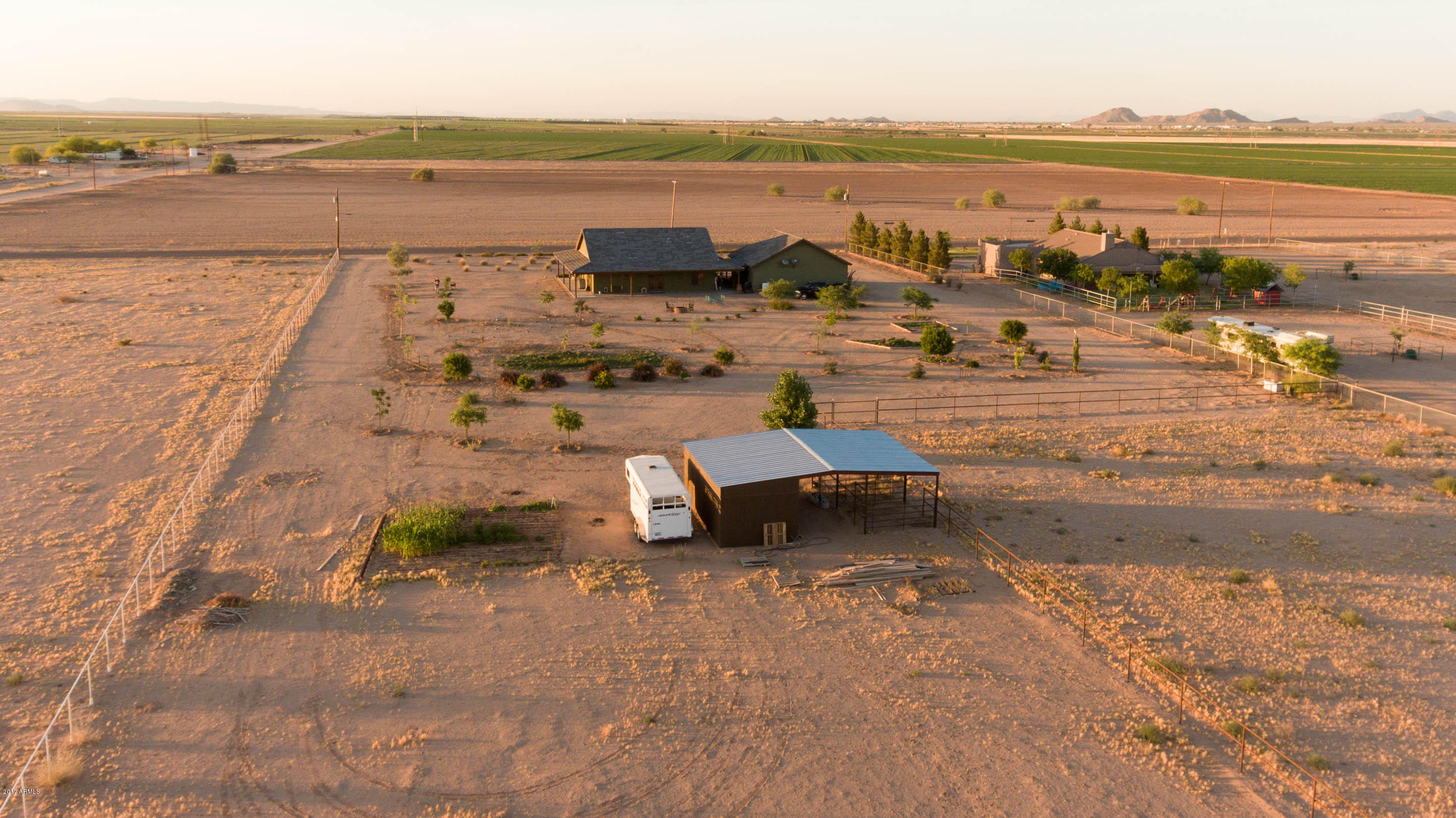 35035 West Teel Road Stanfield, AZ 85172 - Photo 49 of 58 Aerial Looking North