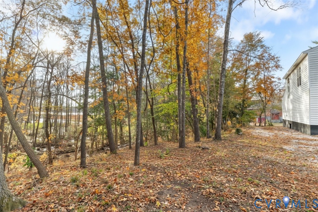 517 West Riverside Drive Lanexa, VA 23089 - Photo 25 of 27 a backyard of a house with lots of green space
