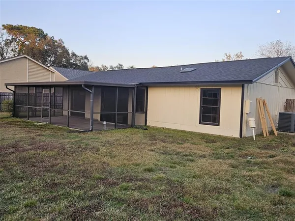 a house with yard in front of it