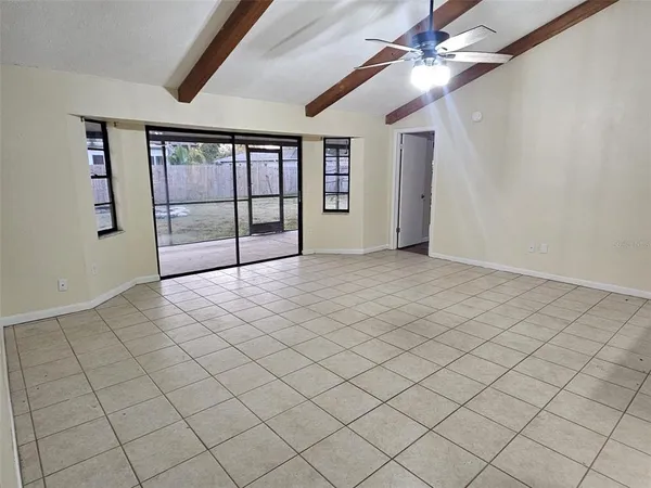 a view of empty room