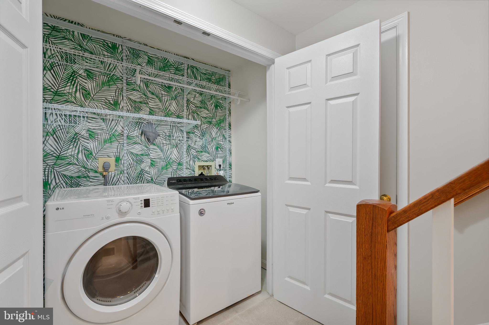 1242 Weatherstone Court Reston, VA 20194 - Photo 31 of 40 a utility room with dryer and washer