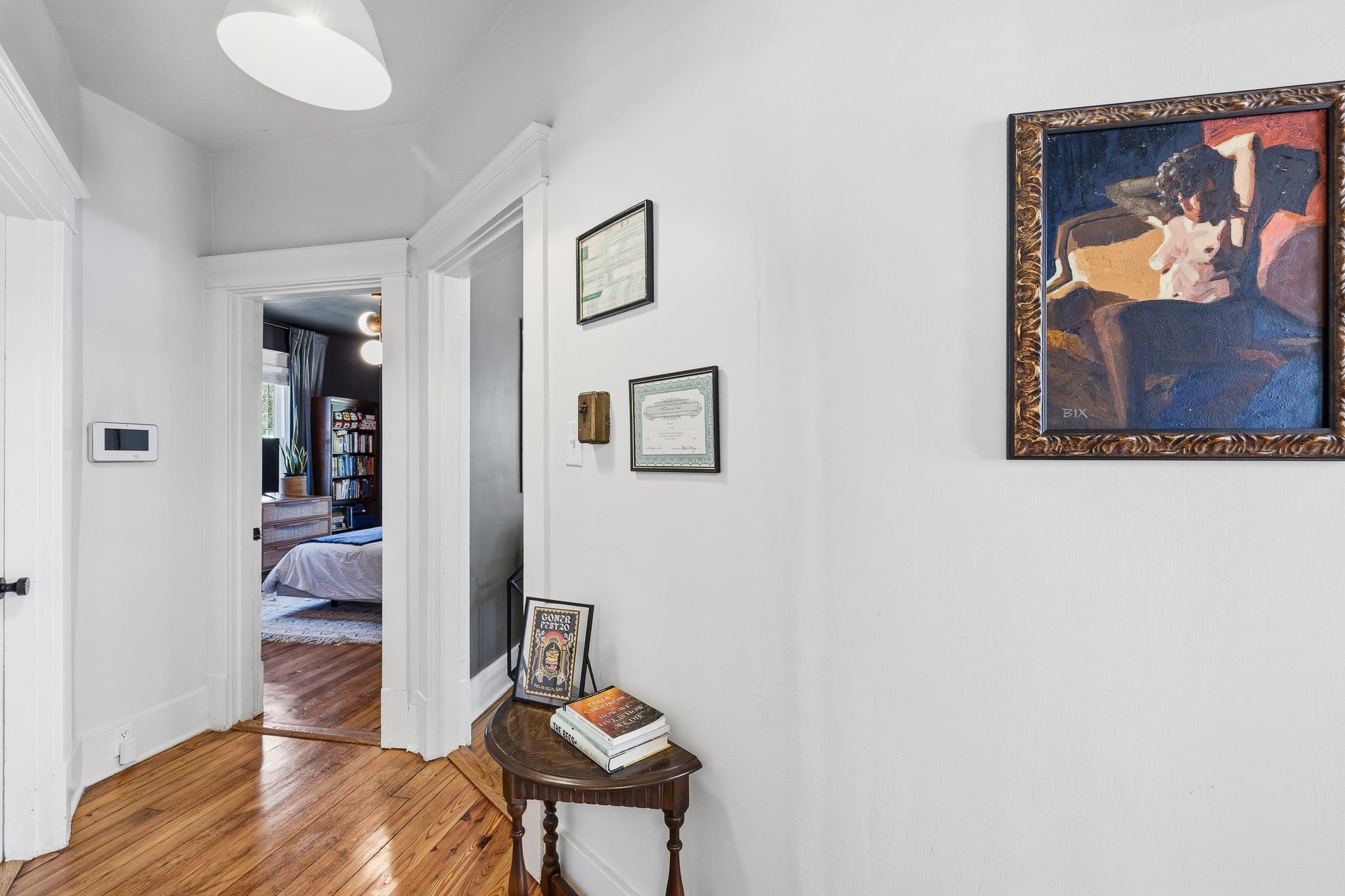 1044 Bruce Street Memphis, TN 38104 - Photo 20 of 34 a view of a hallway with wooden floor and closet
