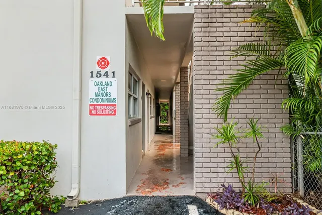 a sign that is on the side of a building