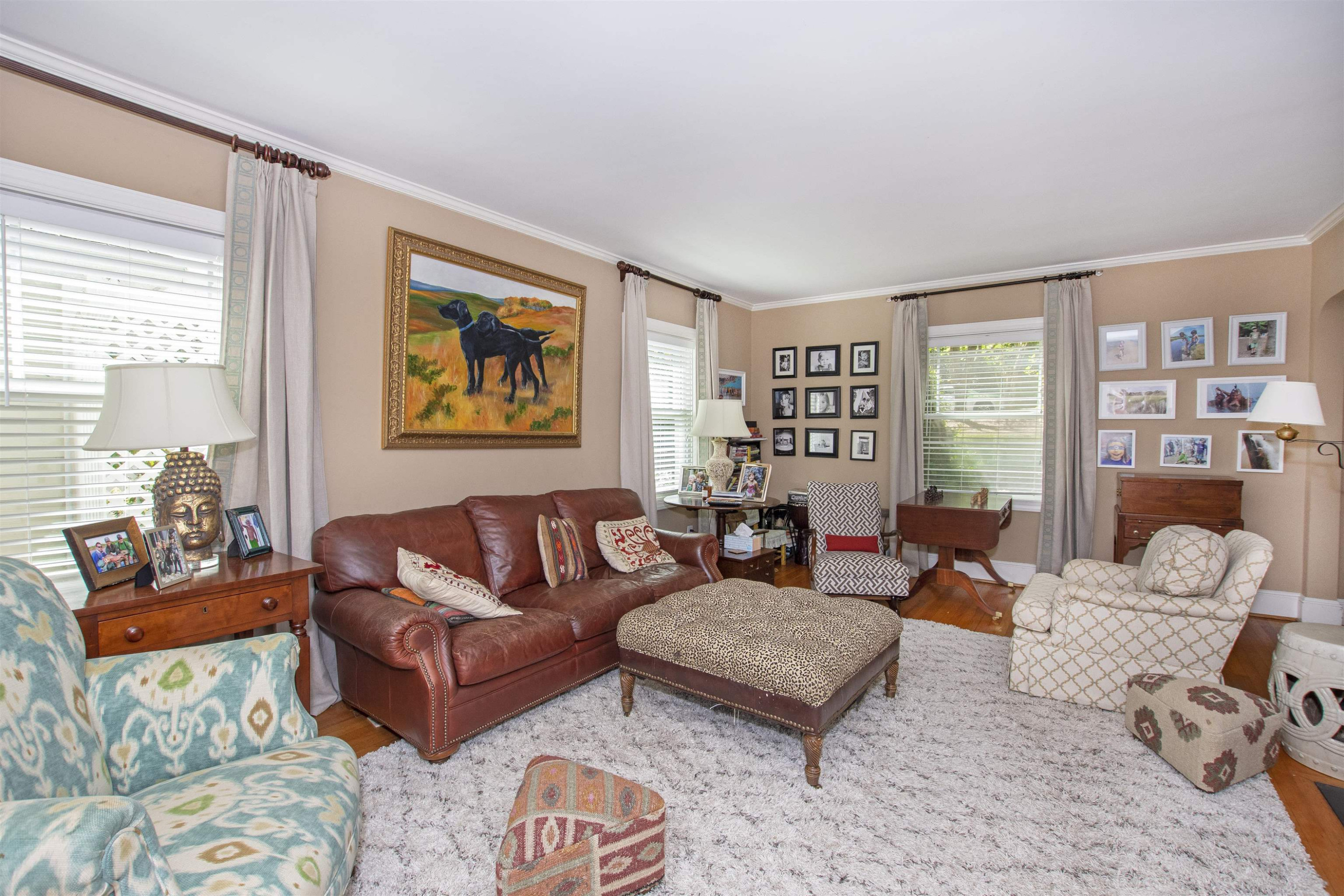 2610 Dover Road Raleigh, NC 27608 - Photo 10 of 20 a living room with furniture and a window