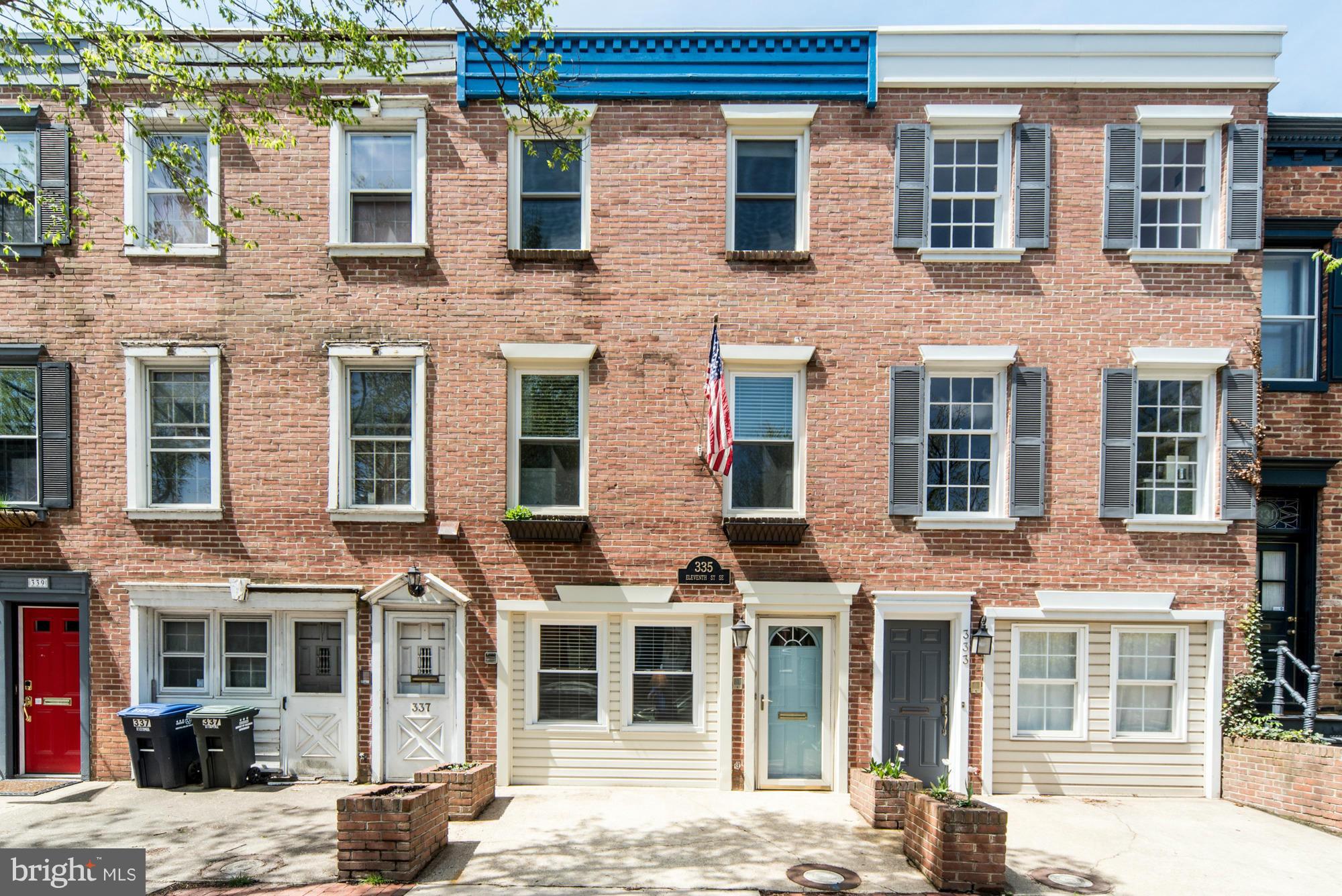335 11th Street Southeast Washington, DC 20003 - Photo 2 of 13 Exterior (Front)