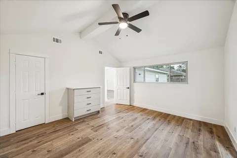 wooden floor in an empty room