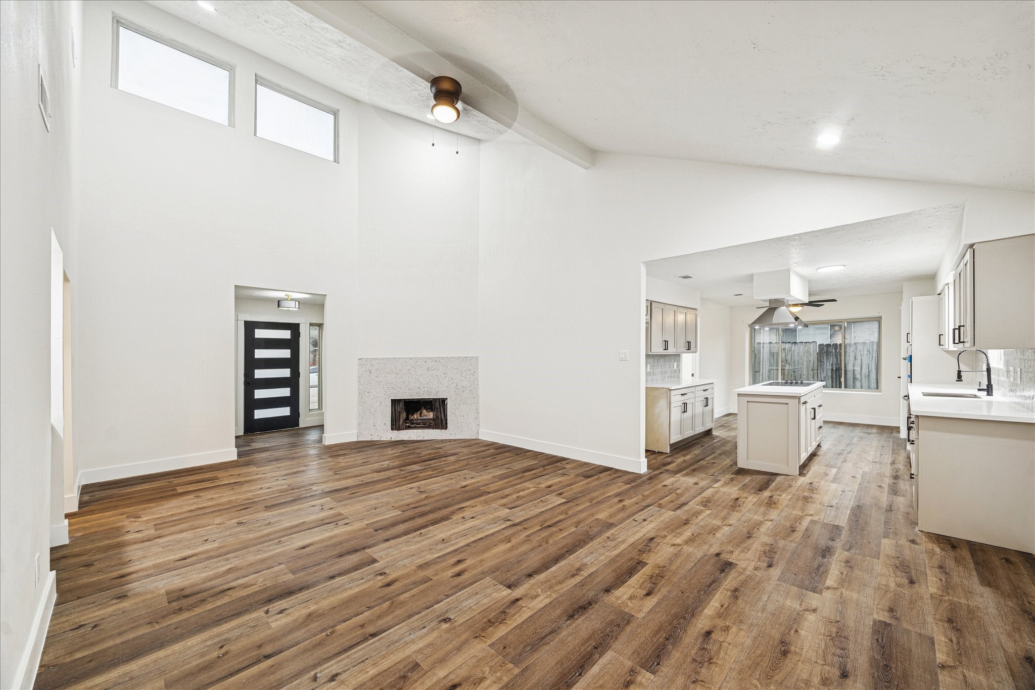 3623 Acorn Way Lane Spring, TX 77389 - Photo 6 of 22 a view of a big room with wooden floor and windows