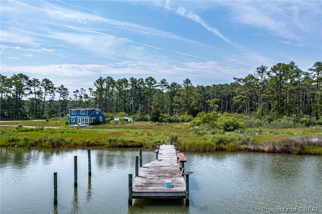 6258 Windmill Point Road White Stone, VA 22578 - Photo 6 of 34 Dock area featuring a water view