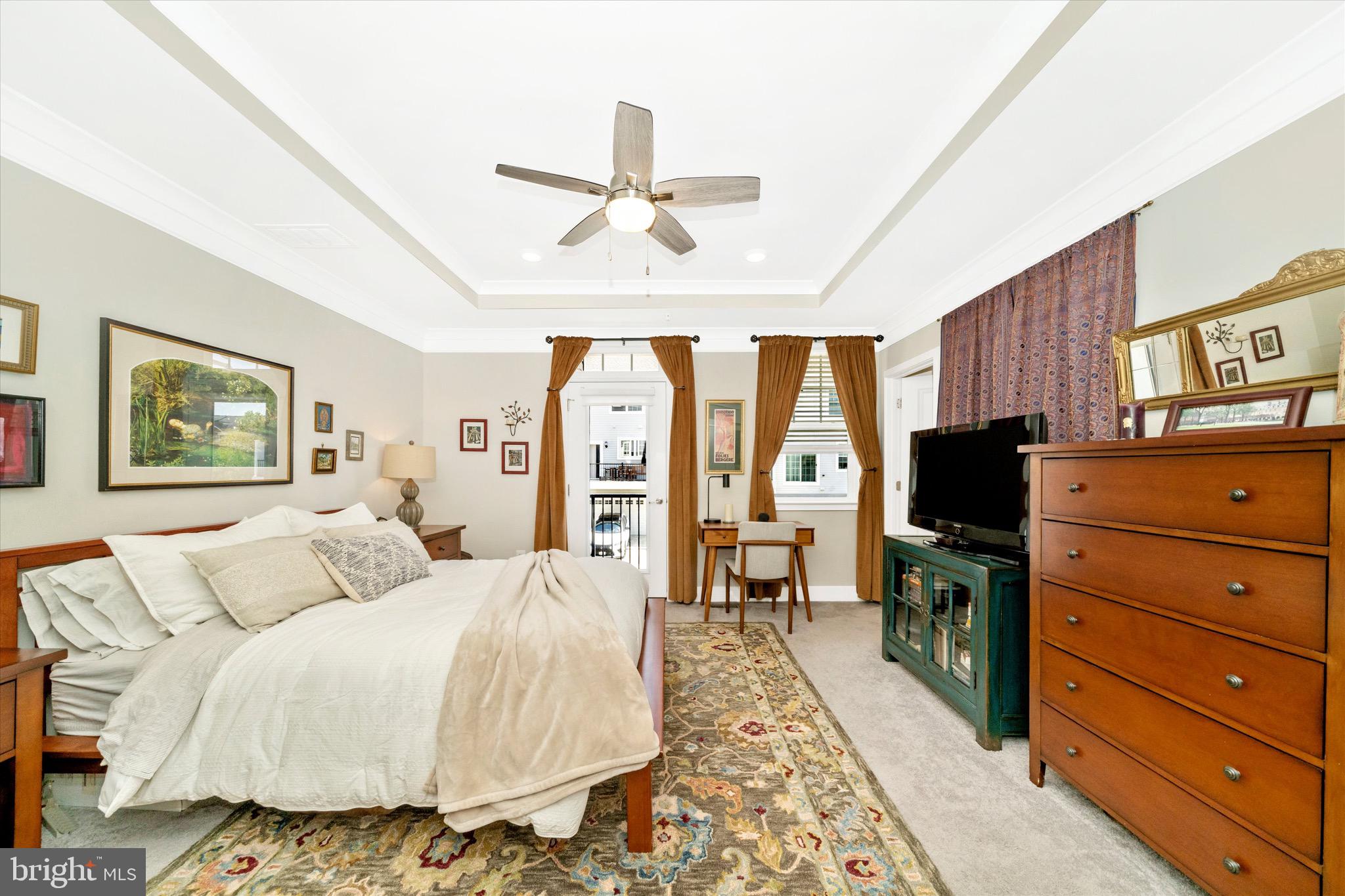 7920 Potter Place, Unit 920B Elkridge, MD 21075 - Photo 31 of 57 a bedroom with a bed dresser and a window