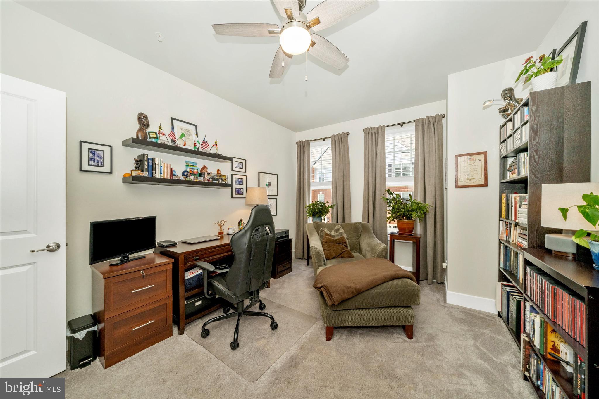 7920 Potter Place, Unit 920B Elkridge, MD 21075 - Photo 35 of 57 a view of a workspace with furniture and a window