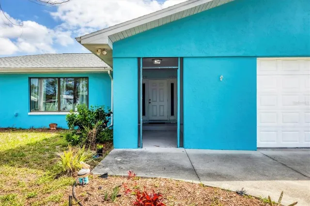 a house with a outdoor space