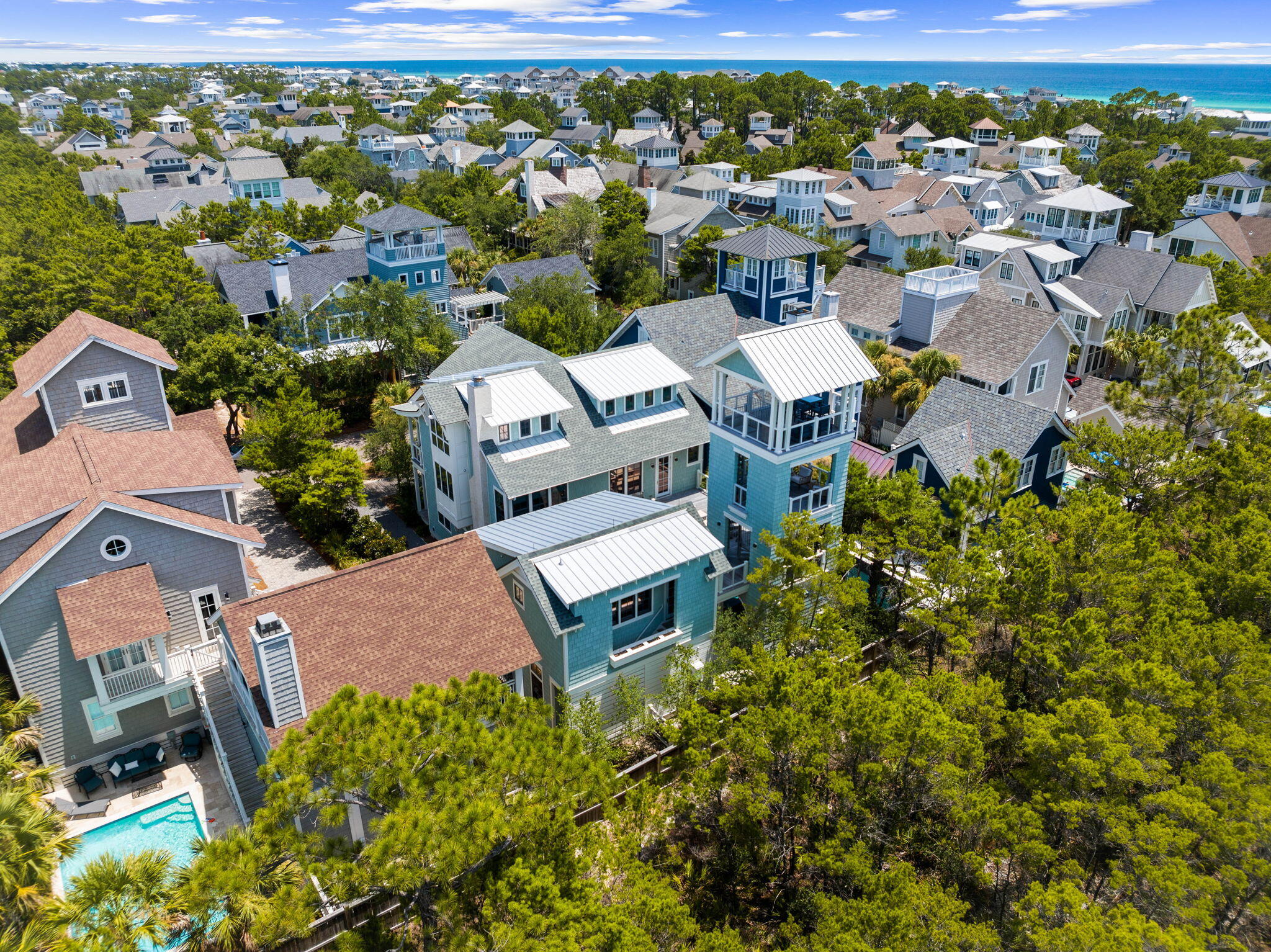 58 Coopersmith Ln Inlet Beach Inlet Beach, FL 32461 - Photo 130 of 130 Rearview of Home