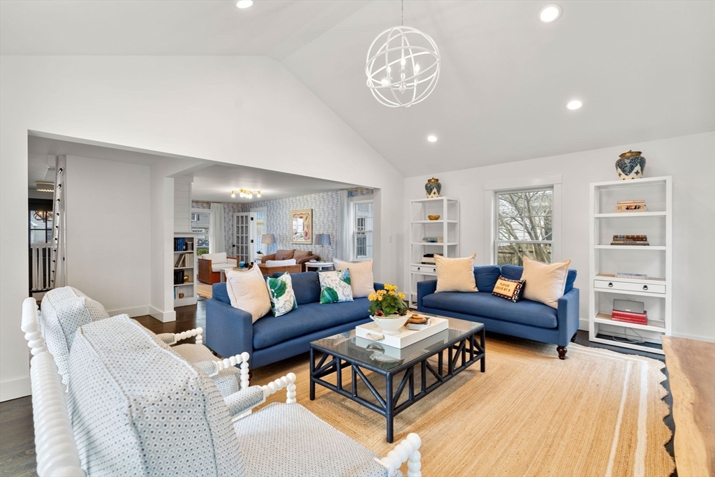 28 Rose Avenue Marblehead, MA 01945 - Photo 11 of 31 a living room with furniture and a wooden floor