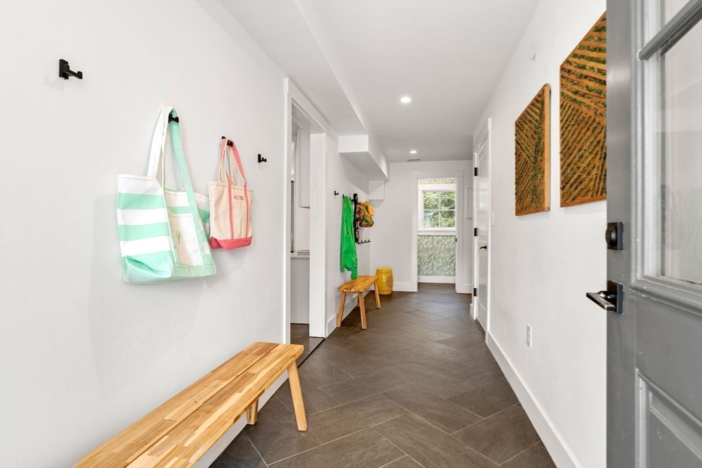 28 Rose Avenue Marblehead, MA 01945 - Photo 3 of 31 a view of a hallway with seating area