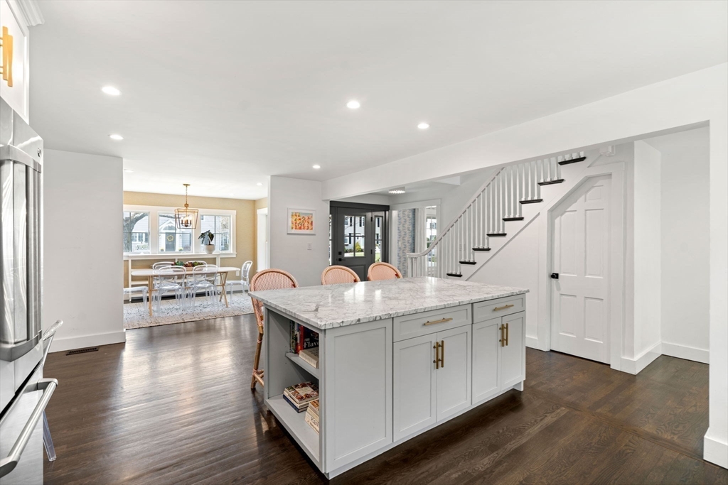 28 Rose Avenue Marblehead, MA 01945 - Photo 5 of 31 a view of living room and kitchen