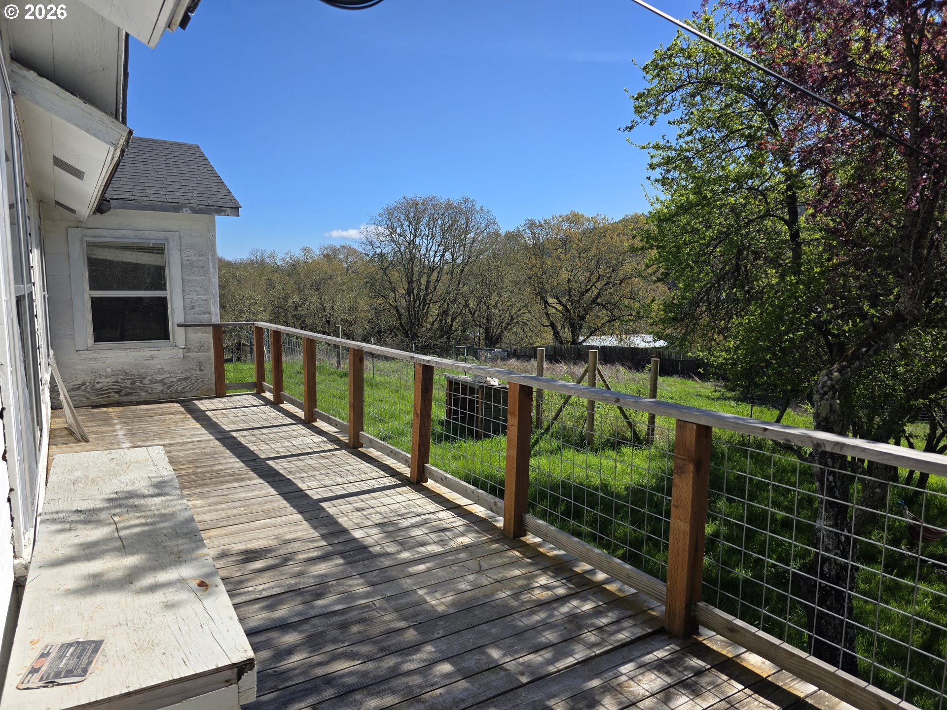 4341 Happy Valley Road Roseburg, OR 97471 - Photo 6 of 18 a view of a balcony with yard