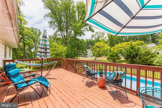 58 Kirk Road Garnet Valley, PA 19060 - Photo 30 of 31 Deck overlooking pool