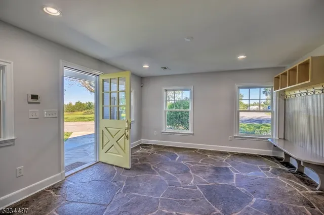 a view of an entryway of the house