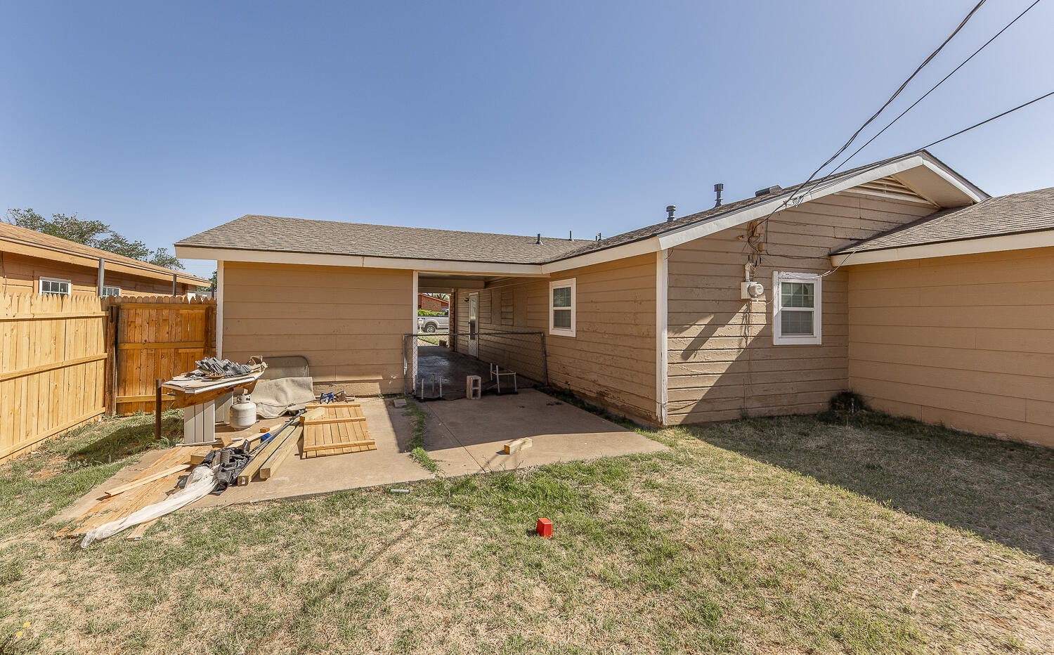 1724 East 2nd Street Lubbock, TX 79403 - Photo 18 of 20 a view of a backyard