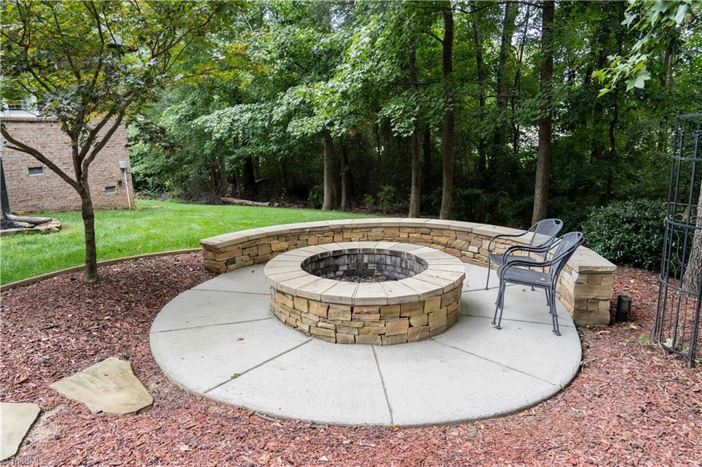 5688 Pepper Road Oak Ridge, NC 27310 - Photo 31 of 31 Firepit
