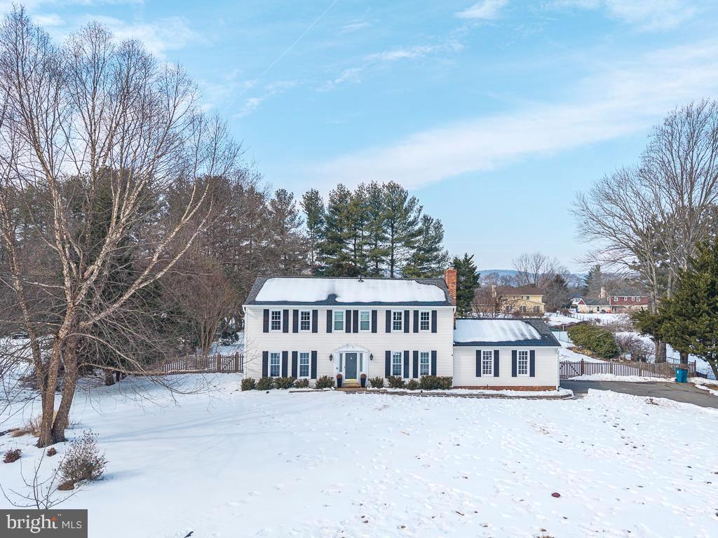 2510 Little River Road Haymarket, VA 20169 - Photo 34 of 39 a view of a house with a yard covered in snow