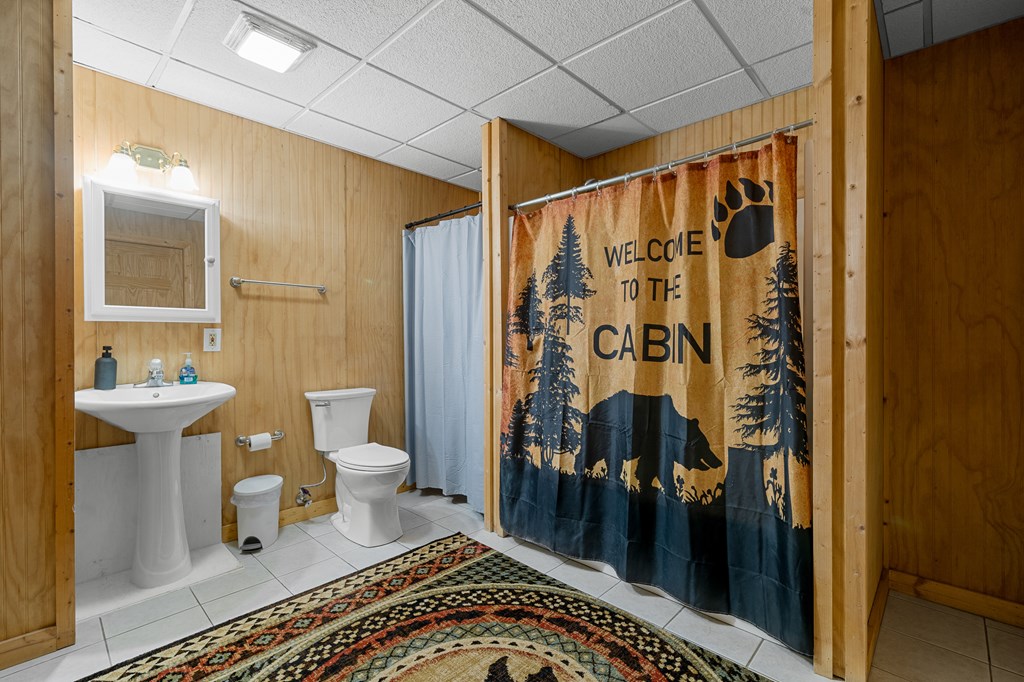 93 Amy Lane Ellijay, GA 30540 - Photo 47 of 61 a bathroom with a sink toilet and shower