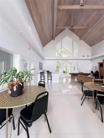 a view of a basketball court