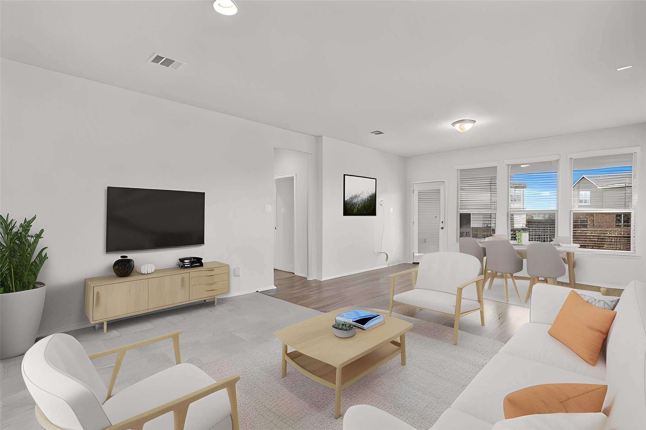 213 Methodius Drive Hutto, TX 78634 - Photo 10 of 28 Photo has been virtually staged to illustrate potential furniture placement and room scale.