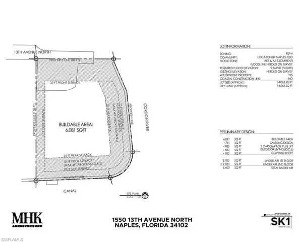 $1,699,000 | 1550 13th Avenue North, Naples, FL 34102