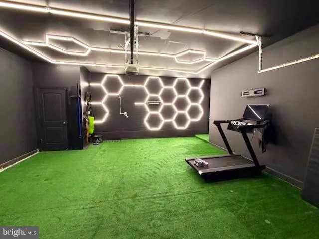 a view of a yard with chairs