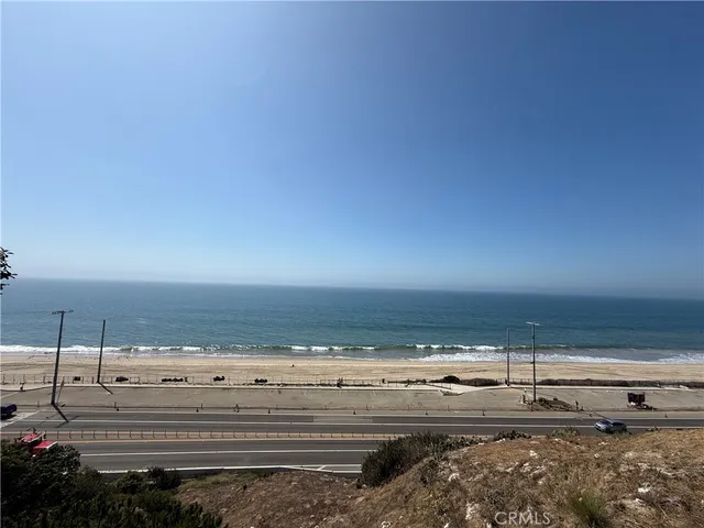 a view of beach and ocean